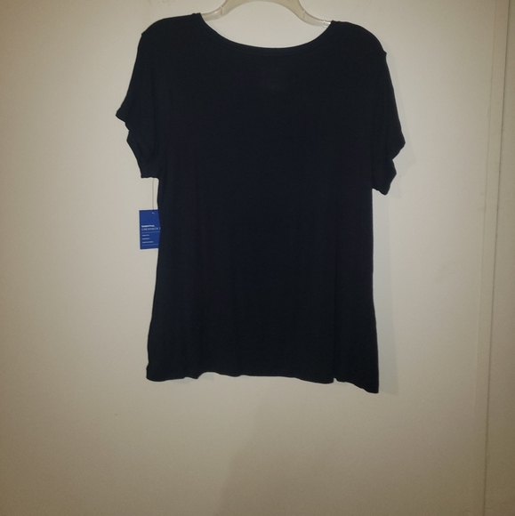 Apt 9 crew neck black t-shirt - Picture 2 of 11